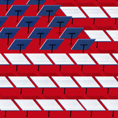 american flag graphic